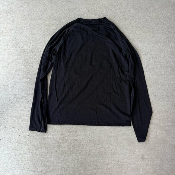 Smartwool Merino 150 Long Sleeve Crew Top Black Wool Performance M - Picture 2 of 5